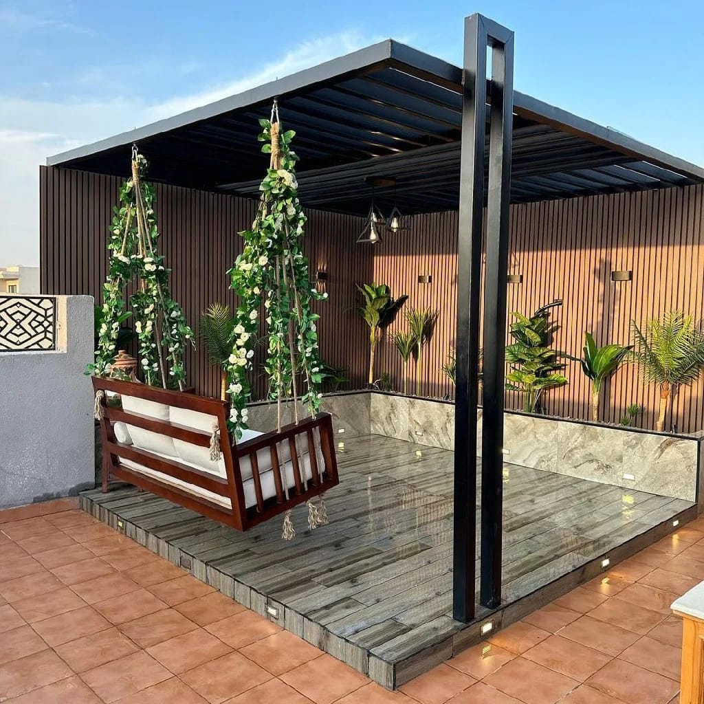 مظلات وجلسات خارجية (32)