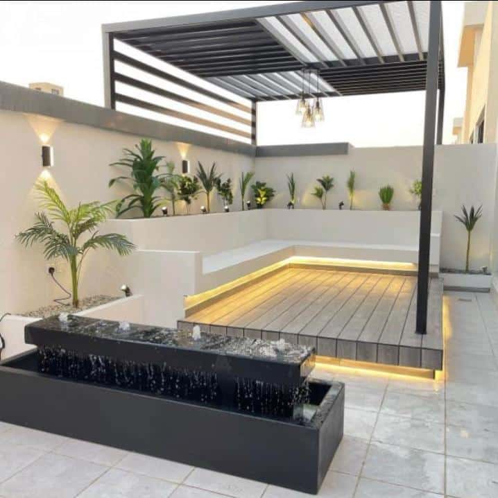 مظلات وجلسات خارجية (55)